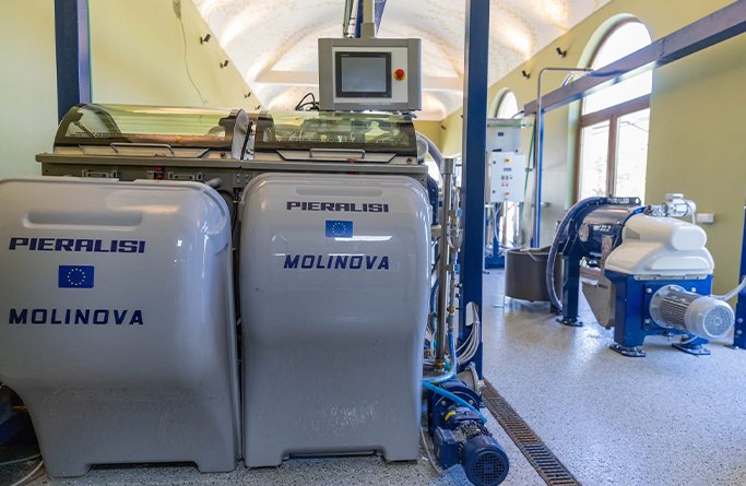 Proces prerade maslina u savremenoj uljari Lučka Olive sa Pieralisi opremom