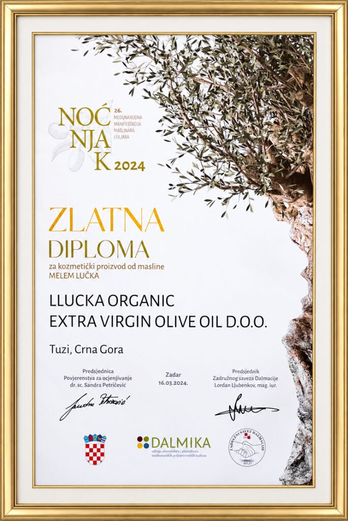 Zlatna medalja Noćnjak 2024 – Lučka Olive